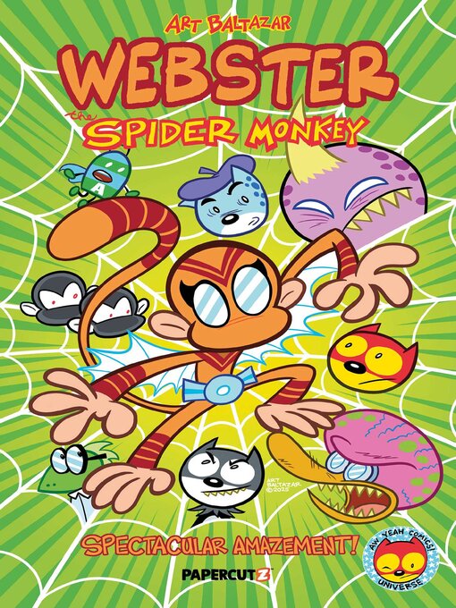 Cover image for Webster the Spider Monkey